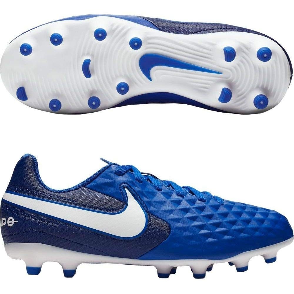 Nike Legend 8 Club Youth FG Soccer Cleats Shoes, Royal Blue, Size Youth 5 NEW